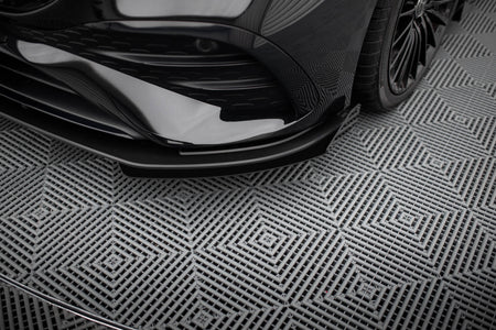 Street Pro Frontspoiler Lippe Flaps + Flaps Mercedes-AMG A35 W177 Facelift