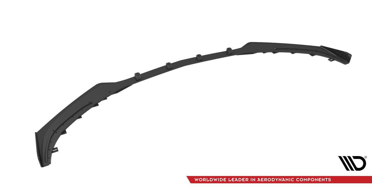 Street Pro Frontspoiler Lippe Flaps + Flaps Mercedes-AMG C63 Sedan / Estate W205 Facelift