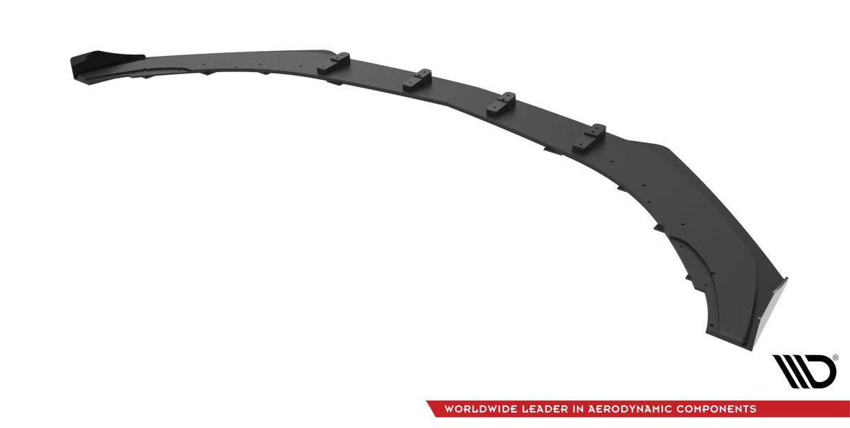 Street Pro Frontspoiler Lippe Flaps + Flaps Mercedes-AMG CLA 45 Aero C117 Facelift
