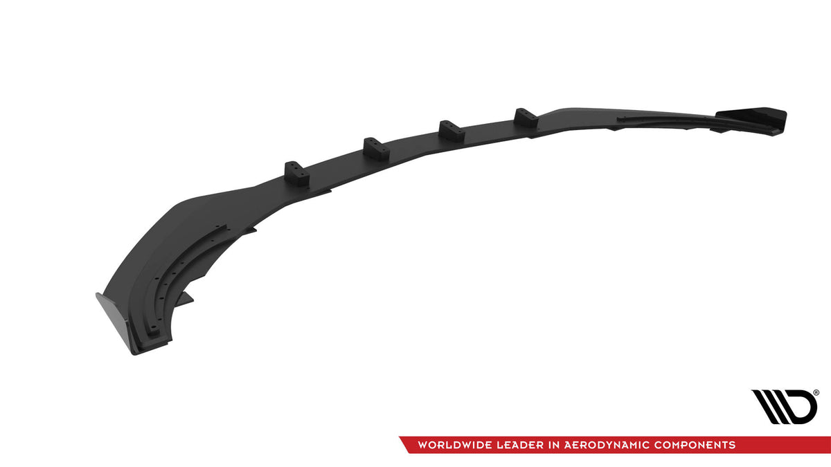Street Pro Frontspoiler Lippe Flaps + Flaps Mercedes-Benz A AMG-Line W176 Facelift