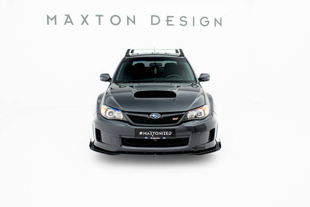 Street Pro Frontspoiler Lippe Flaps + Flaps Subaru Impreza WRX STI MK3 Facelift