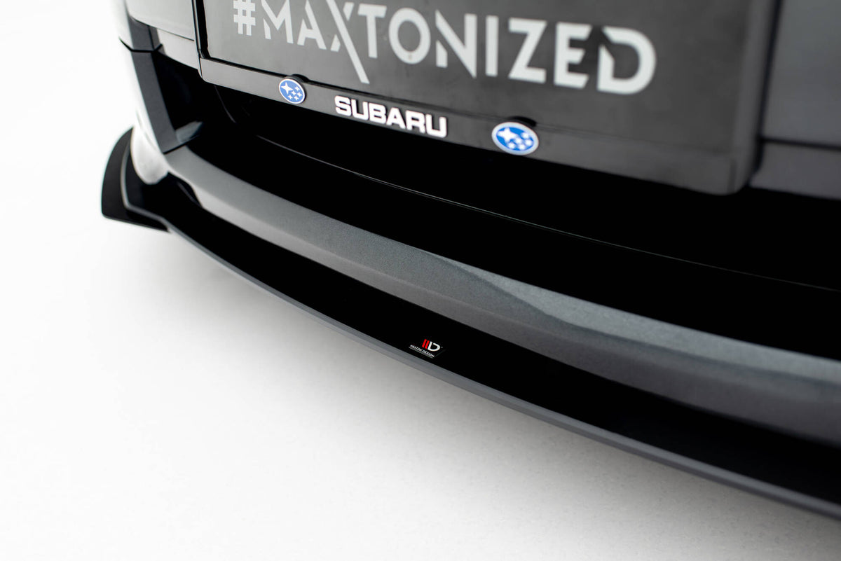 Street Pro Frontspoiler Lippe Flaps + Flaps Subaru Impreza WRX STI MK3 Facelift