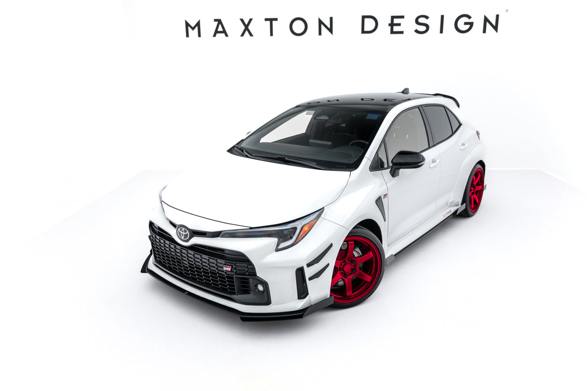 Street Pro Frontspoiler Lippe Flaps + Flaps Toyota GR Corolla MK12