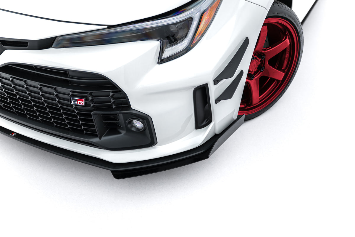 Street Pro Frontspoiler Lippe Flaps + Flaps Toyota GR Corolla MK12