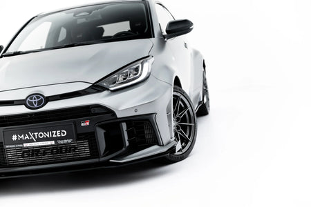 Street Pro Frontspoiler Lippe Flaps + Flaps Toyota GR Yaris MK4 Facelift