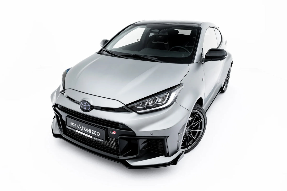Street Pro Frontspoiler Lippe Flaps + Flaps Toyota GR Yaris MK4 Facelift