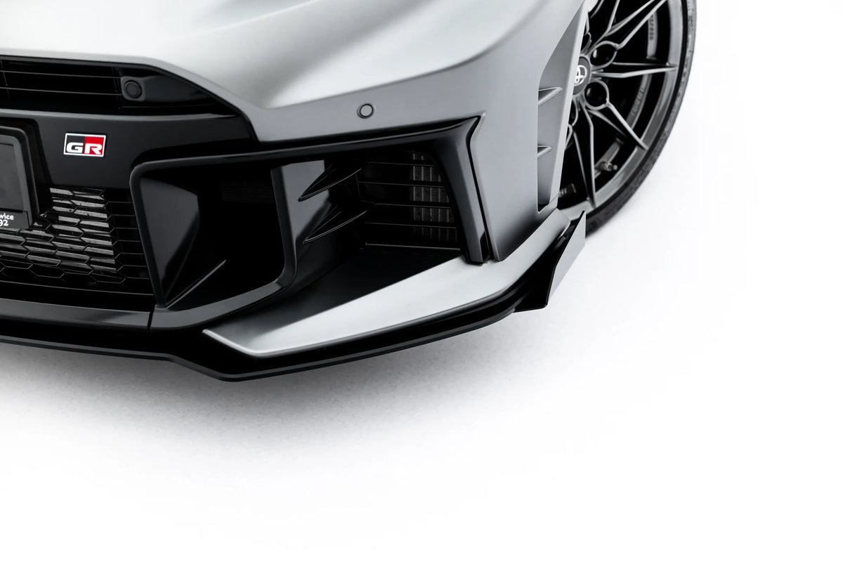 Street Pro Frontspoiler Lippe Flaps + Flaps Toyota GR Yaris MK4 Facelift