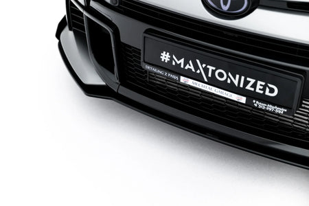 Street Pro Frontspoiler Lippe Flaps + Flaps Toyota GR Yaris MK4 Facelift