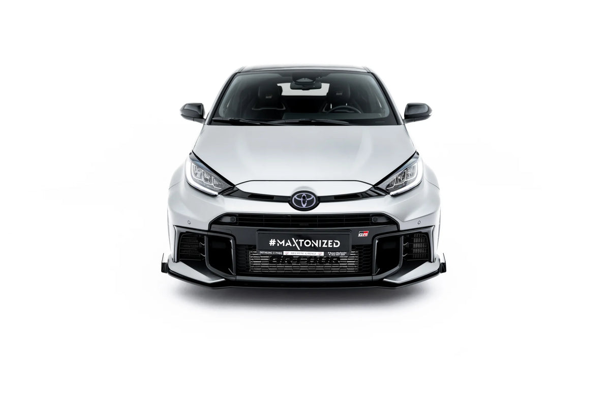 Street Pro Frontspoiler Lippe Flaps + Flaps Toyota GR Yaris MK4 Facelift