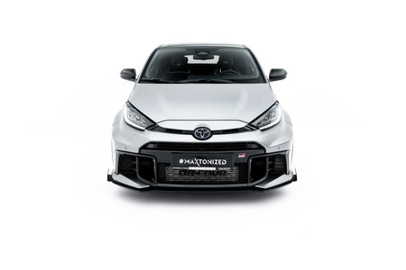 Street Pro Frontspoiler Lippe Flaps + Flaps Toyota GR Yaris MK4 Facelift