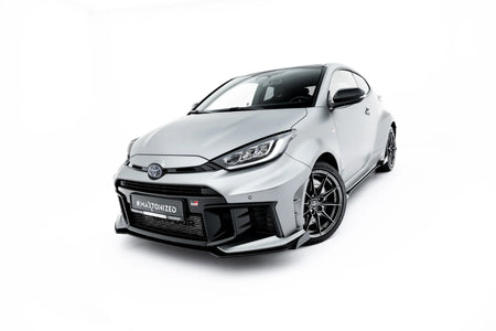 Street Pro Frontspoiler Lippe Flaps + Flaps Toyota GR Yaris MK4 Facelift