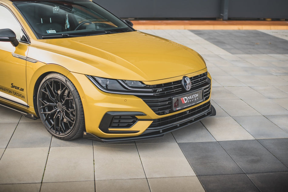 Street Pro Frontspoiler Lippe Flaps Volkswagen Arteon R-Line Sedan / Shooting Brake MK1