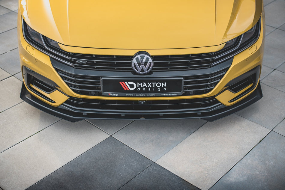 Street Pro Frontspoiler Lippe Flaps Volkswagen Arteon R-Line Sedan / Shooting Brake MK1
