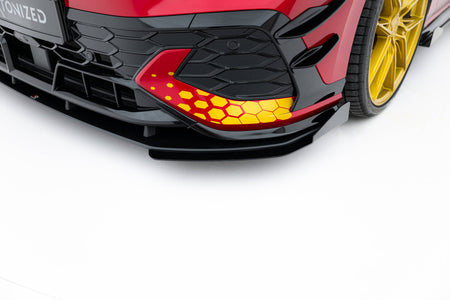 Street Pro Frontspoiler Lippe Flaps + Flaps Volkswagen Golf GTI Clubsport MK8 Facelift