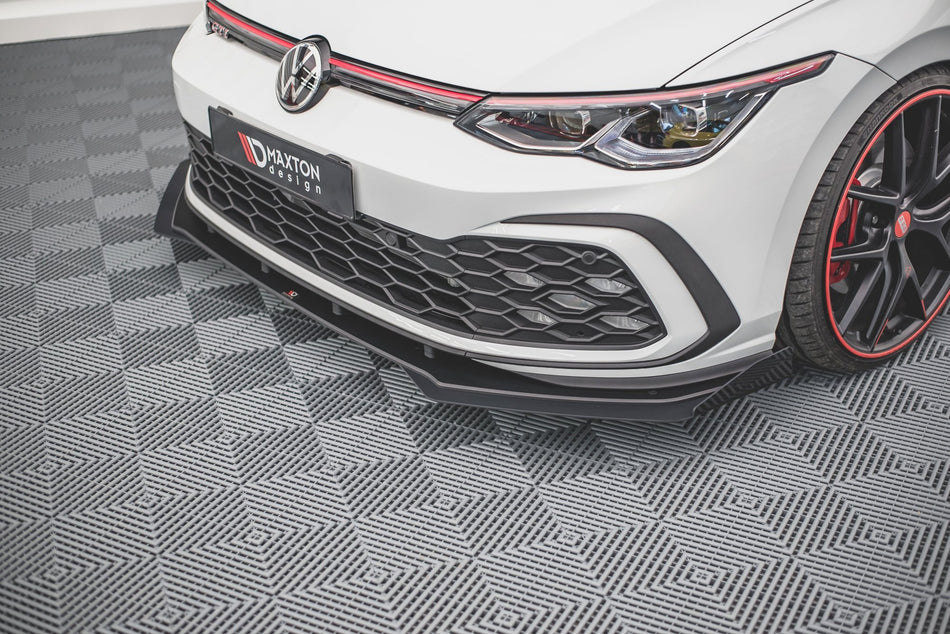 Street Pro Frontspoiler Lippe Flaps Volkswagen Golf GTI / GTE / GTD / R-Line MK8