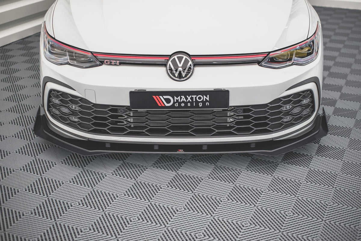 Street Pro Frontspoiler Lippe Flaps Volkswagen Golf GTI / GTE / GTD / R-Line MK8