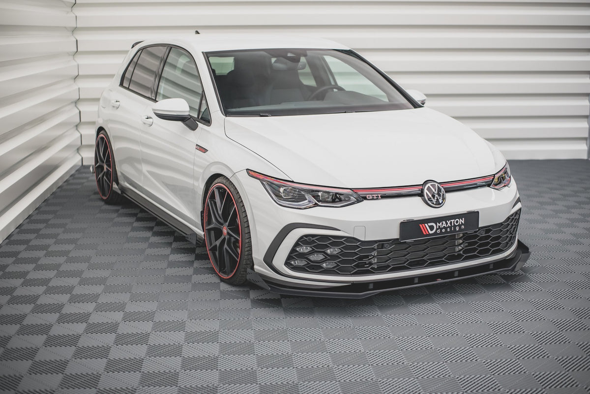 Street Pro Frontspoiler Lippe Flaps Volkswagen Golf GTI / GTE / GTD / R-Line MK8