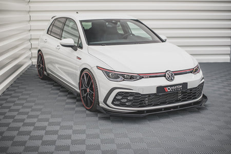 Street Pro Frontspoiler Lippe Flaps Volkswagen Golf GTI / GTE / GTD / R-Line MK8