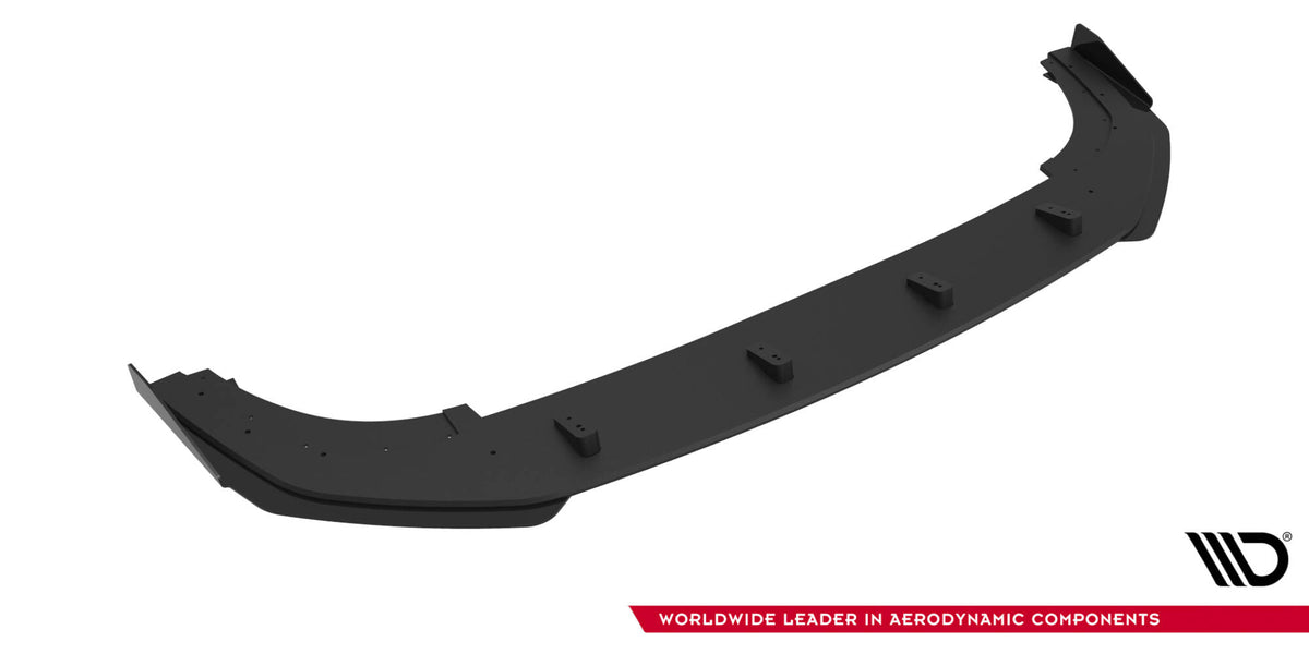 Street Pro Frontspoiler Lippe Flaps Volkswagen Golf GTI / GTE / R-Line MK8 Facelift