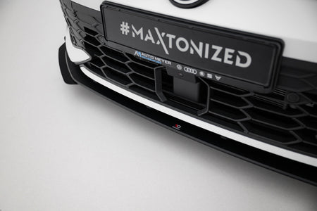 Street Pro Frontspoiler Lippe Flaps Volkswagen Golf GTI / GTE / R-Line MK8 Facelift