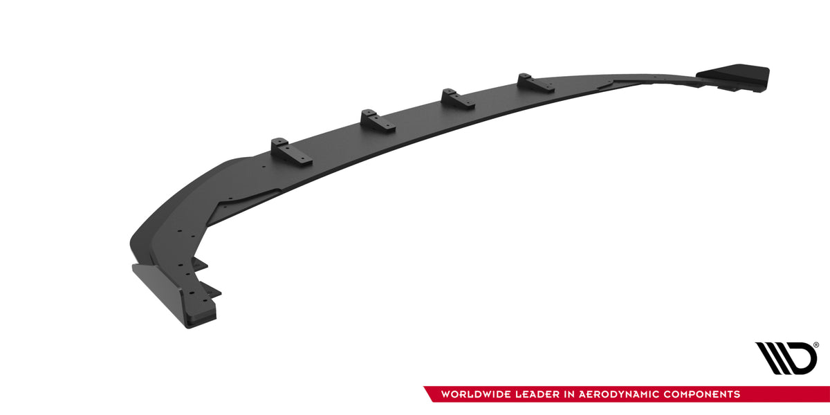 Street Pro Frontspoiler Lippe Flaps + Flaps Volkswagen Golf R Hatchback MK8 Facelift