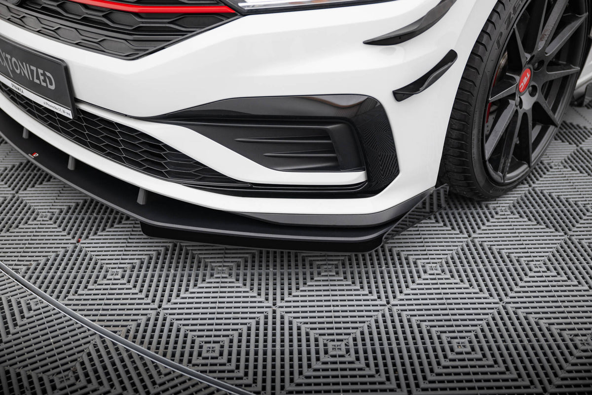 Street Pro Frontspoiler Lippe Flaps + Flaps Ford Mustang GT MK6