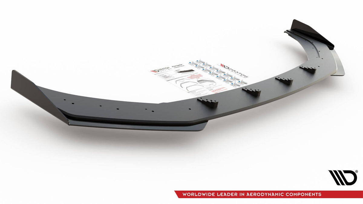 Street Pro Frontspoiler Lippe Flaps Volkswagen Polo GTI MK6