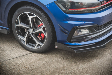 Street Pro Frontspoiler Lippe Flaps Volkswagen Polo GTI MK6