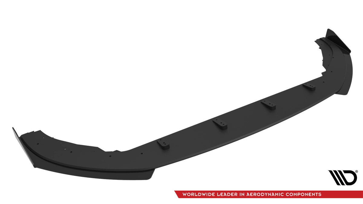 Street Pro Frontspoiler Lippe Flaps Volkswagen Polo GTI MK6 Facelift