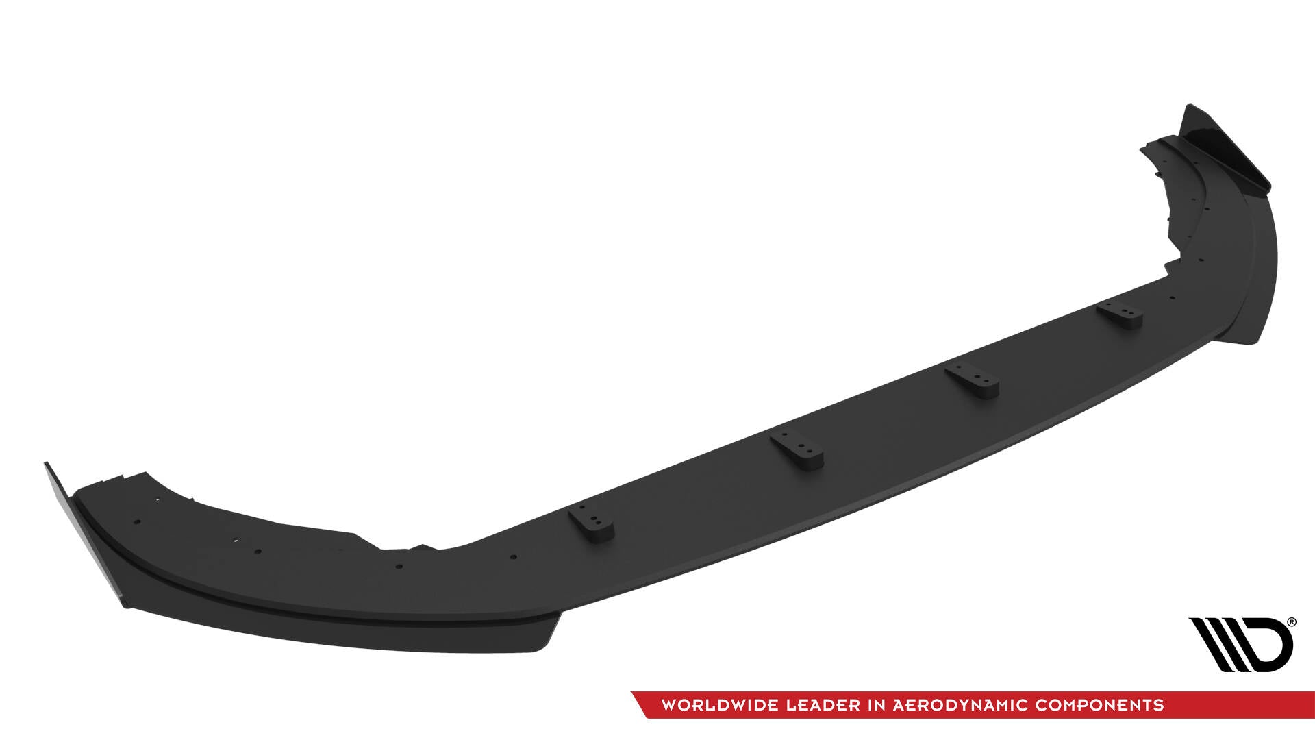Street Pro Frontspoiler Lippe Flaps Volkswagen Polo GTI MK6 Facelift