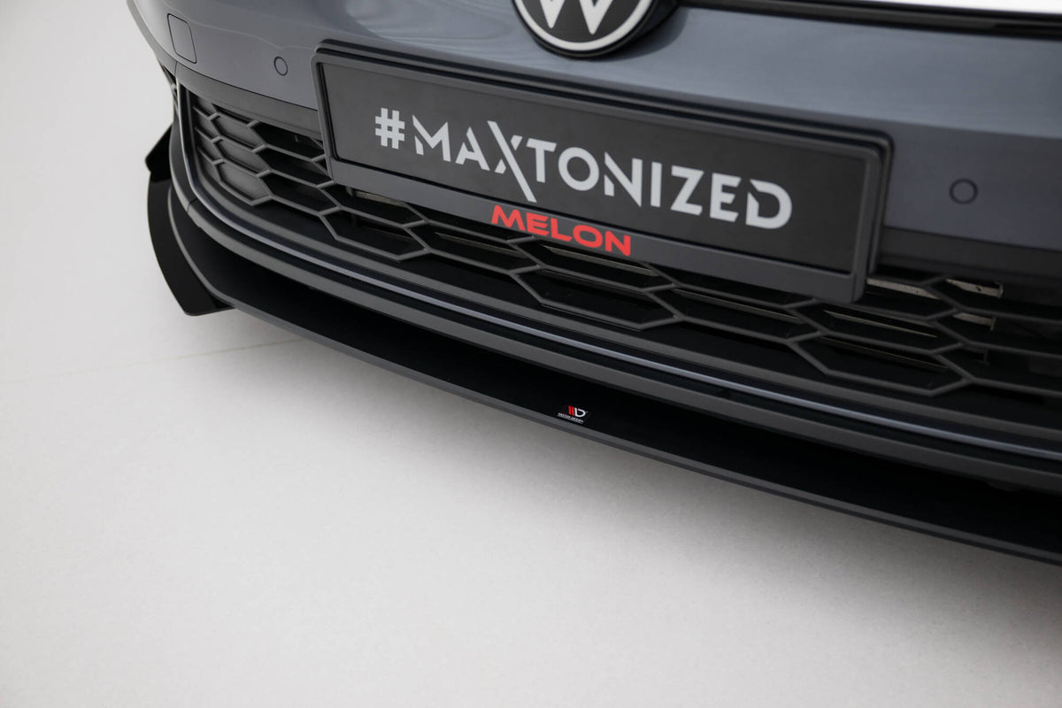 Street Pro Frontspoiler Lippe Flaps Volkswagen Polo GTI MK6 Facelift