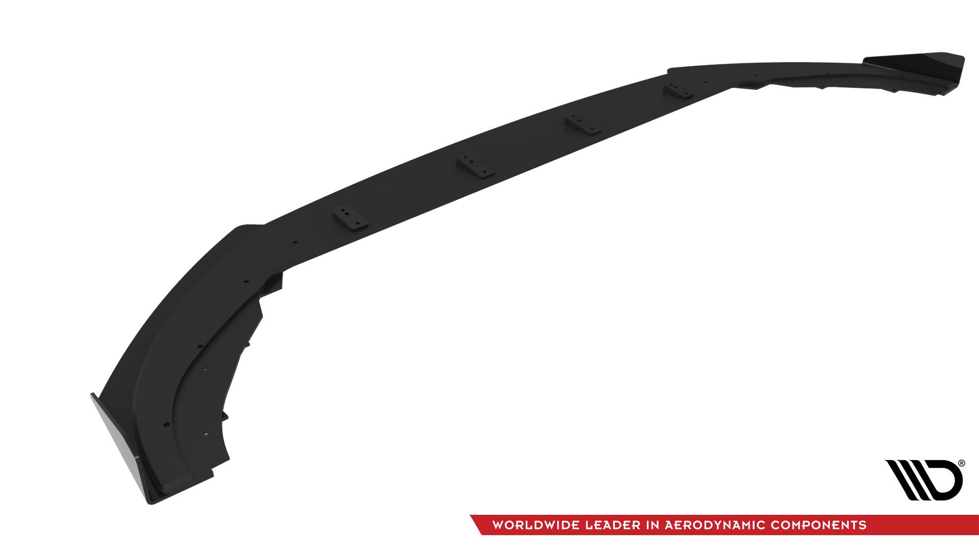 Street Pro Frontspoiler Lippe Flaps Volkswagen Polo GTI MK6 Facelift