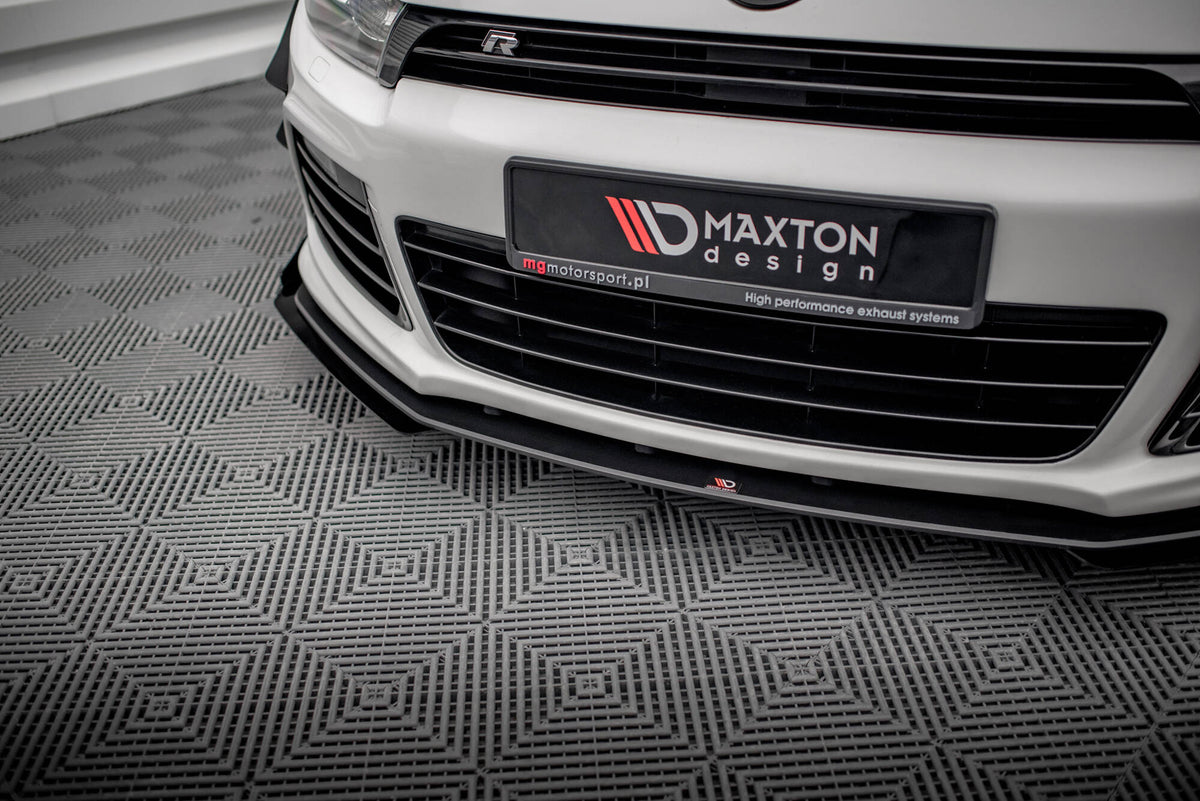 Street Pro Frontspoiler Lippe Flaps + Flaps Volkswagen Scirocco R MK3