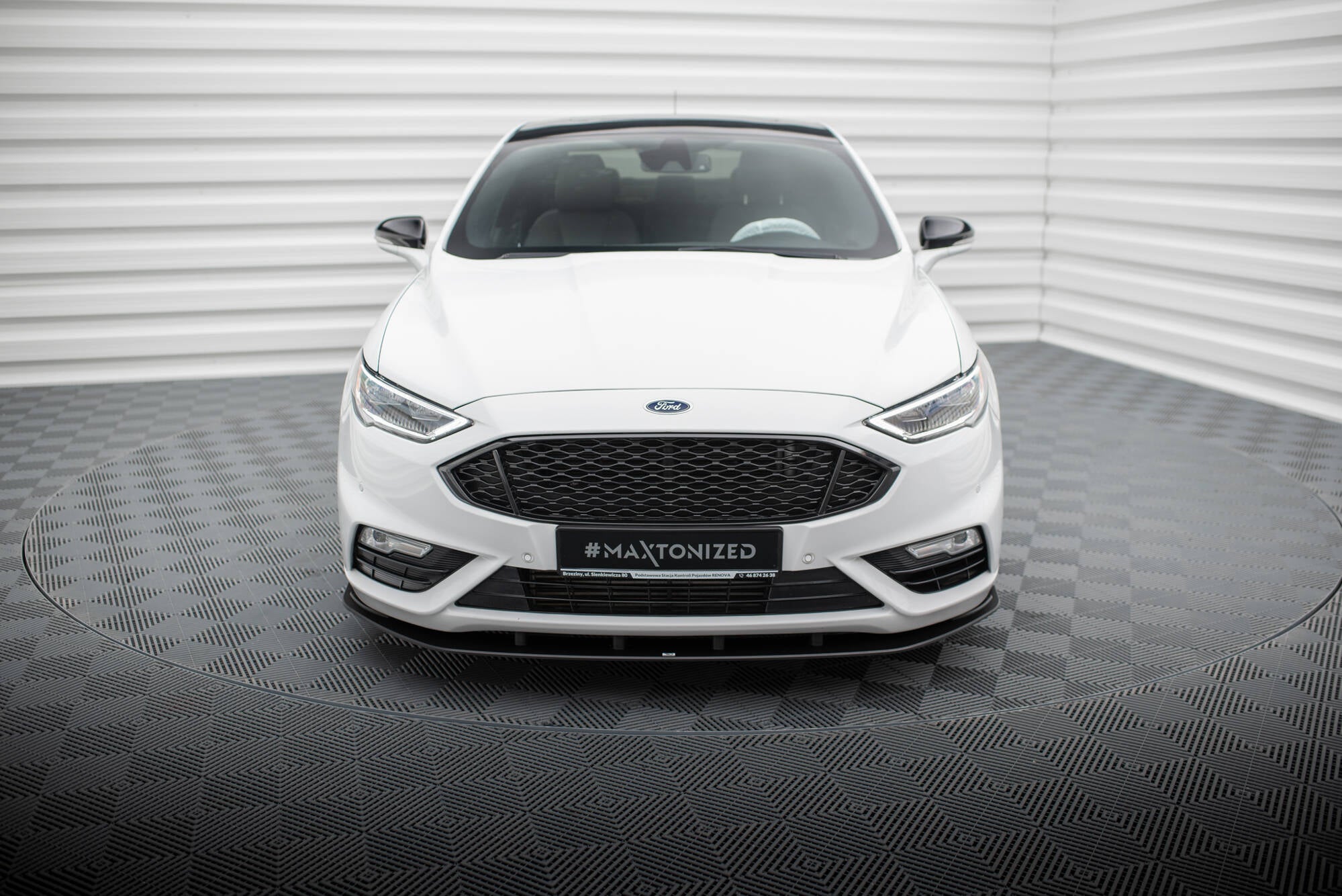 Street Pro Splitter Ford Mondeo Sport MK5 Facelift / Fusion Sport MK2 Facelift
