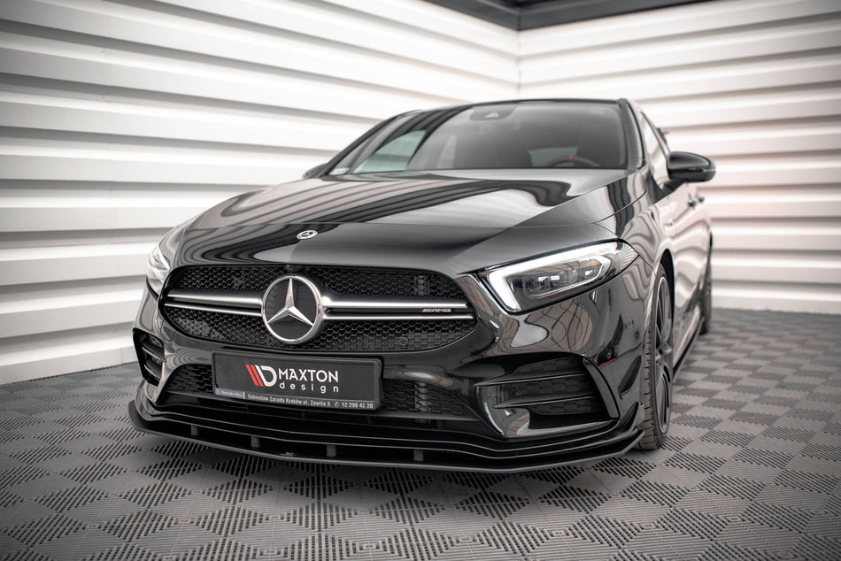 Street Pro Splitter Mercedes A35 AMG / AMG-Line Aero Pack W177