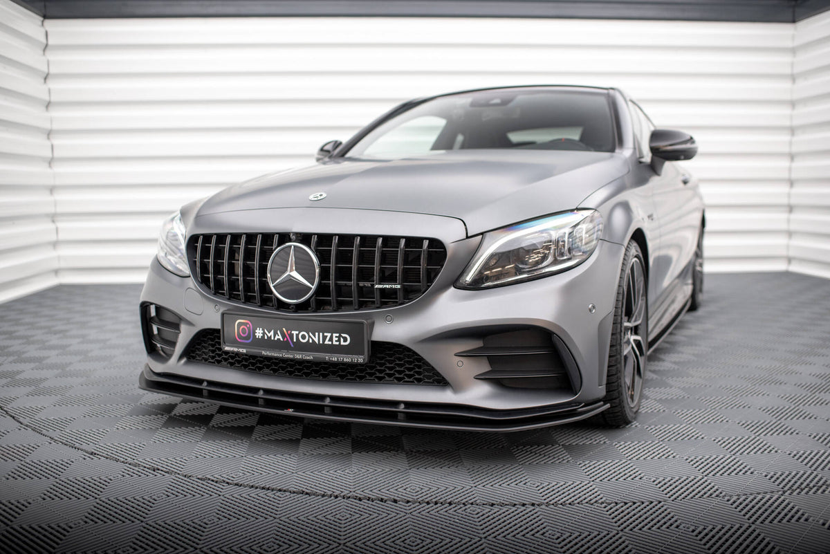 Street Pro Splitter Mercedes-AMG C43 Coupe / Cabrio C205 Facelift / A205 Facelift