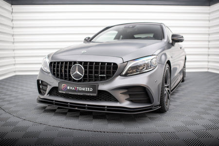 Street Pro Splitter Mercedes-AMG C43 Coupe / Cabrio C205 Facelift / A205 Facelift