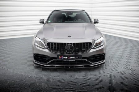 Street Pro Splitter Mercedes-AMG C63 Sedan / Estate W205 Facelift