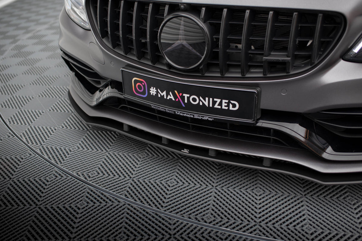 Street Pro Splitter Mercedes-AMG C63 Sedan / Estate W205 Facelift