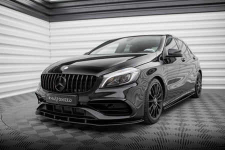 Street Pro Splitter Mercedes-Benz A AMG-Line W176 Facelift