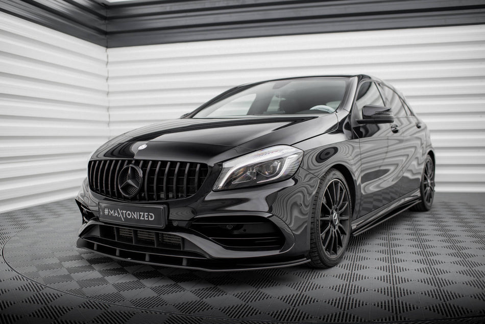 Street Pro Splitter Mercedes-Benz A AMG-Line W176 Facelift