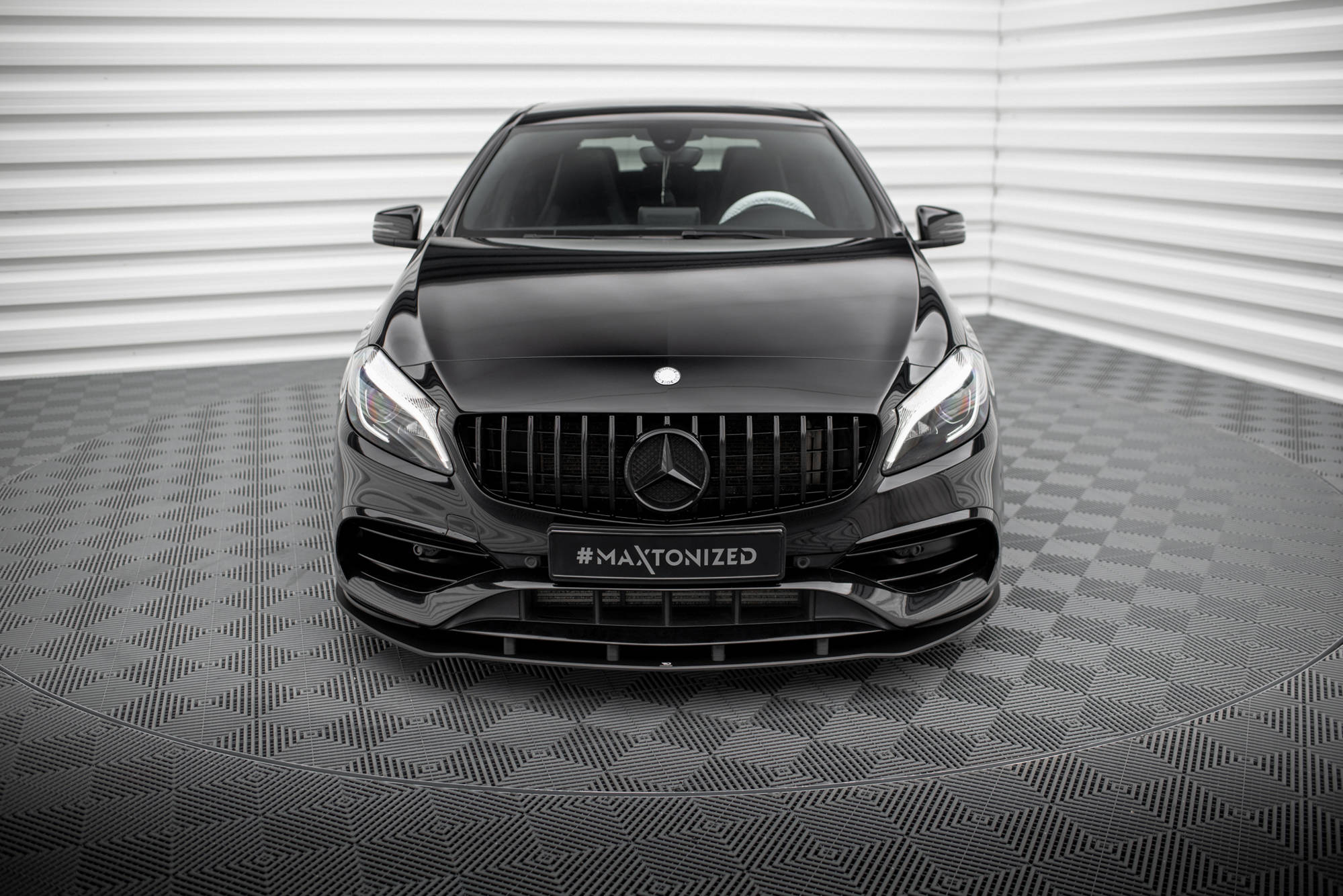 Street Pro Splitter Mercedes-Benz A AMG-Line W176 Facelift
