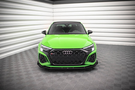 Street Pro Frontspoiler Lippe Flaps V.1 + Flaps Audi RS3 8Y