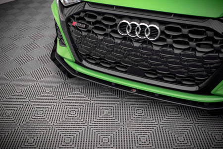 Street Pro Frontspoiler Lippe Flaps V.1 + Flaps Audi RS3 8Y