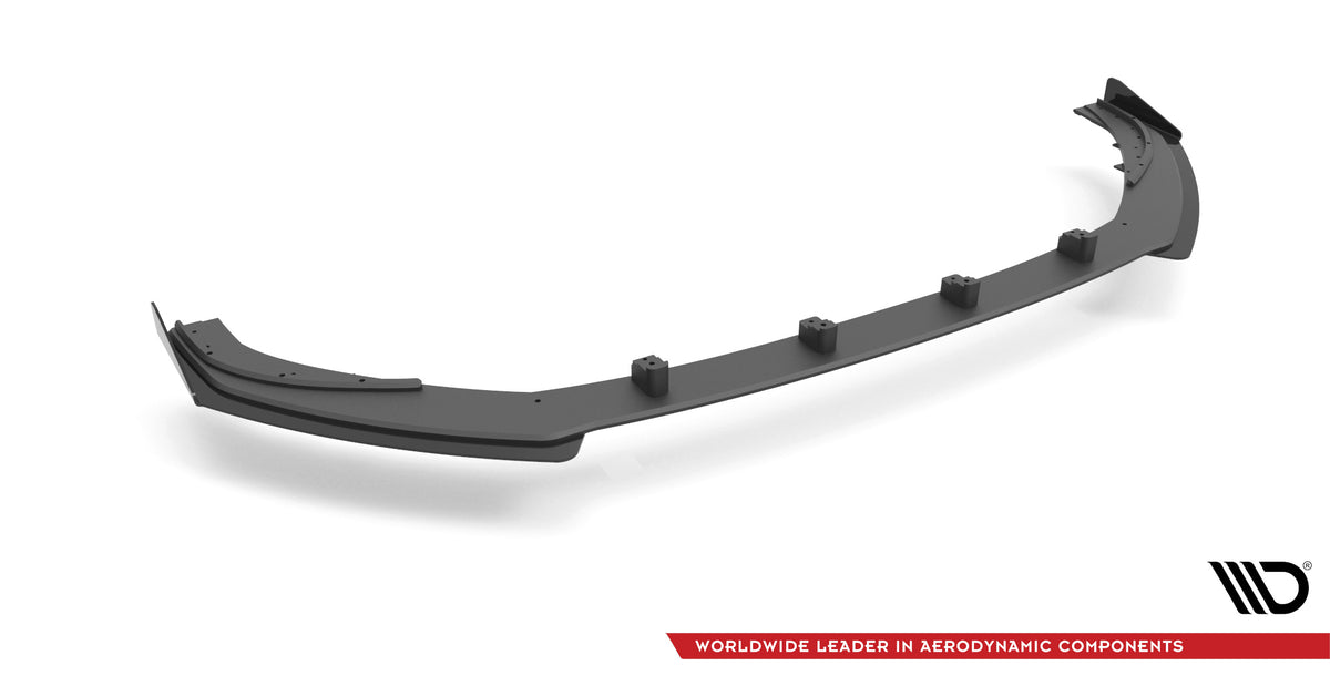 Street Pro Frontspoiler Lippe Flaps V.1 + Flaps Audi S3 / A3 S-Line Sportback 8V Facelift