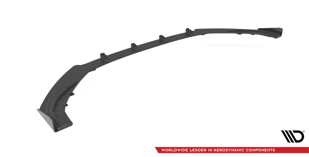 Street Pro Frontspoiler Lippe Flaps V.1 + Flaps Audi S3 / A3 S-Line Sportback 8V Facelift