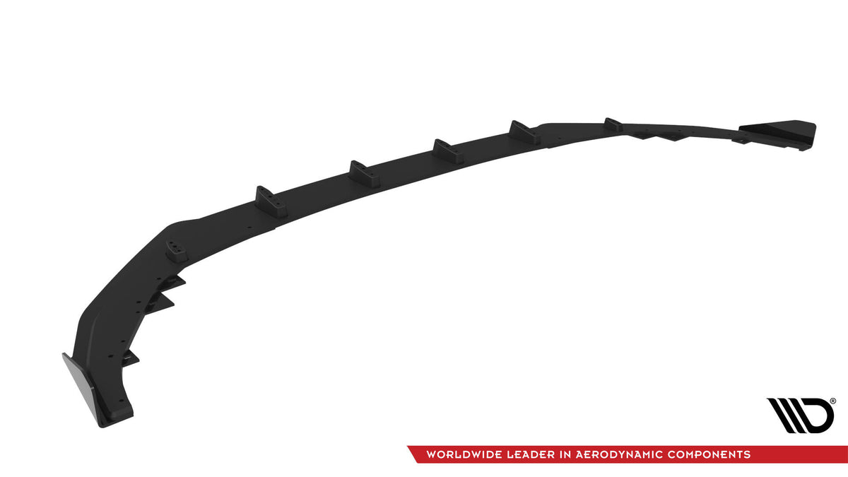Street Pro Frontspoiler Lippe Flaps V.1 + Flaps Audi S3 Sportback / A3 S-Line Sportback 8Y Facelift