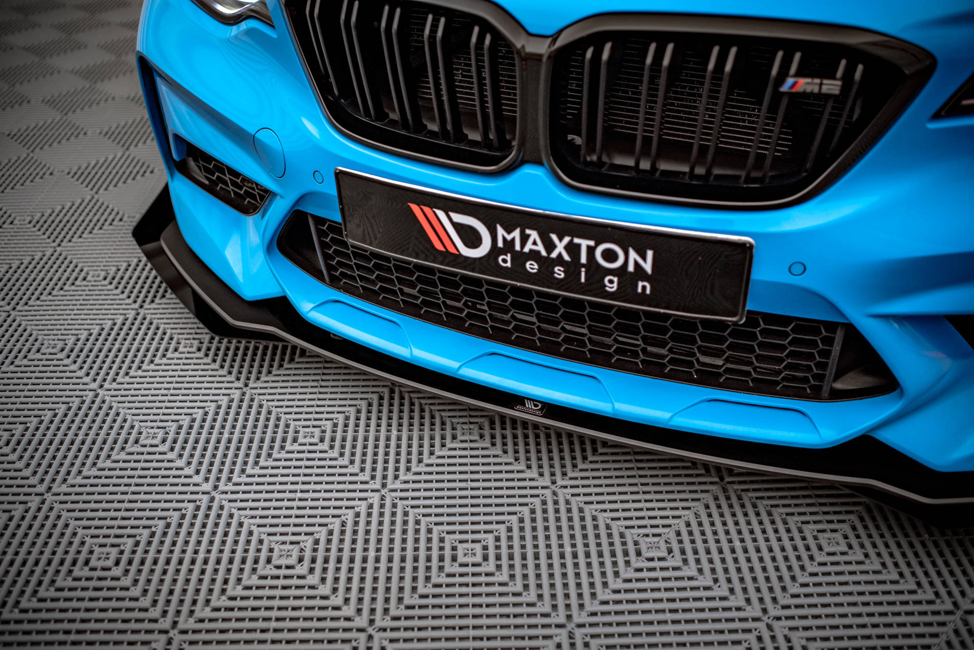 Street Pro Frontspoiler Lippe Flaps V.1 + Flaps BMW M2 Competition F87