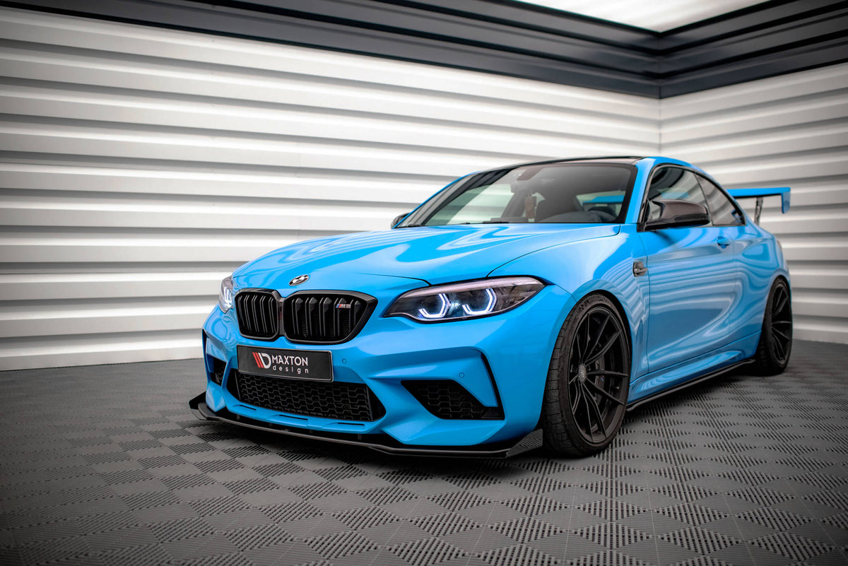 Street Pro Frontspoiler Lippe Flaps V.1 + Flaps BMW M2 Competition F87