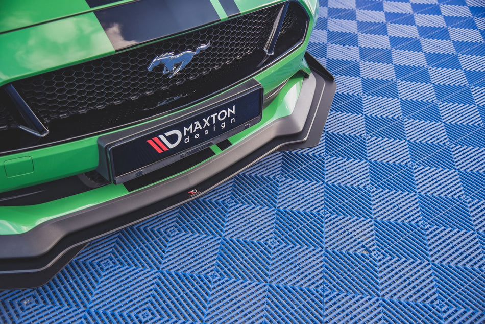 Street Pro Splitter V.1 + Flaps Ford Mustang GT MK6 Facelift